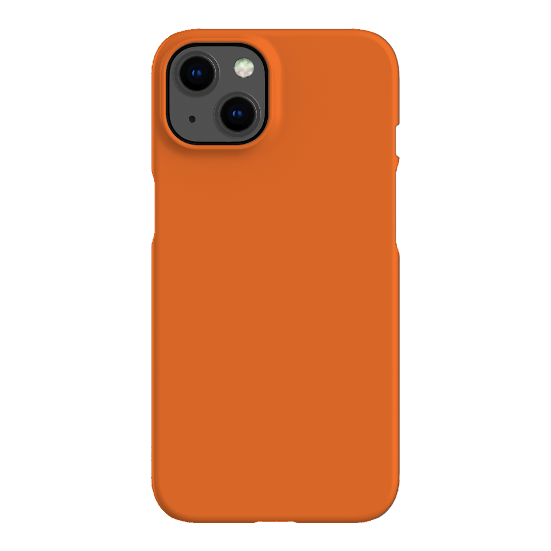 Bright Orange Matte Case Matte Phone Cases iPhone 13 / Snap by The Dairy - The Dairy