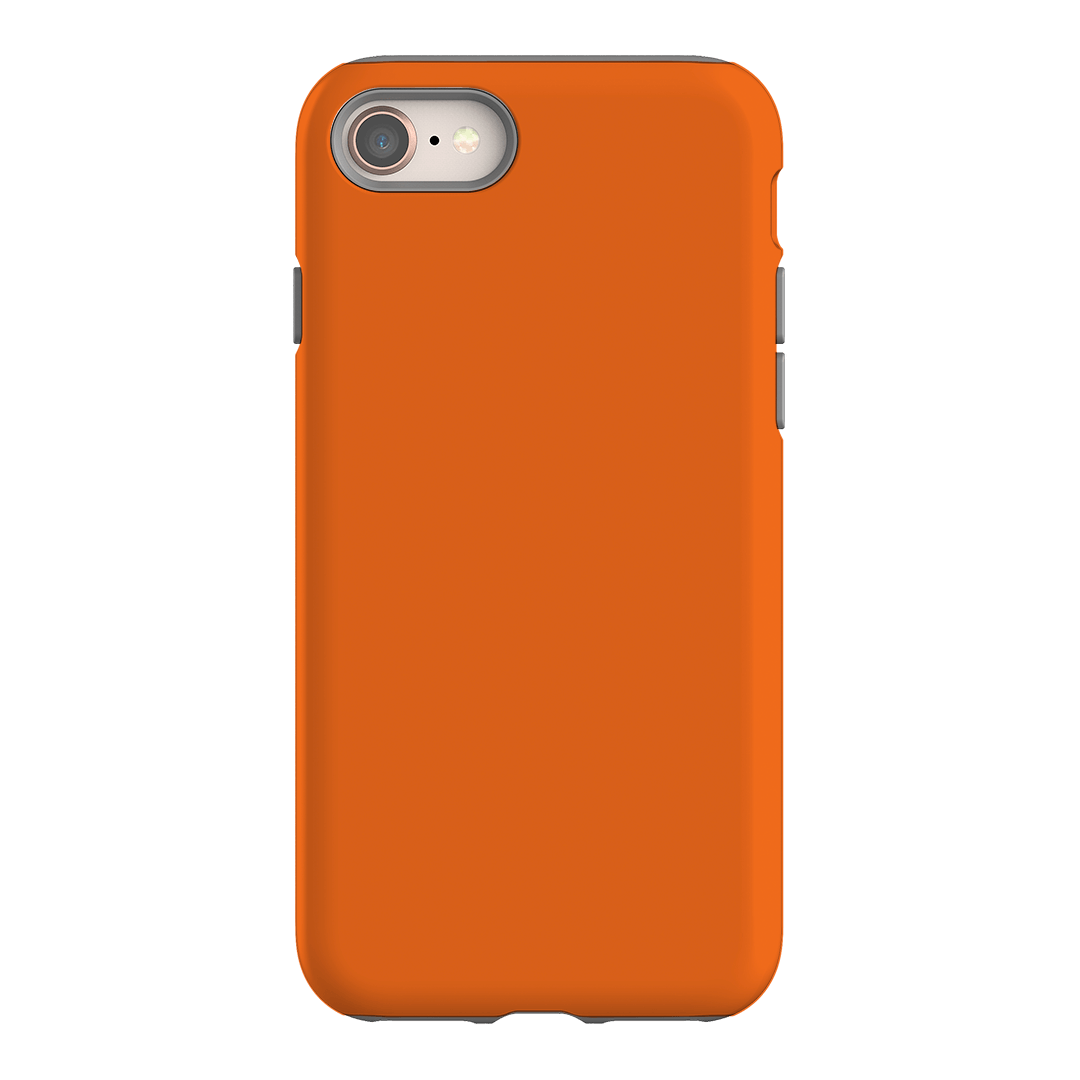 Bright Orange Matte Case Matte Phone Cases iPhone 8 / Armoured by The Dairy - The Dairy