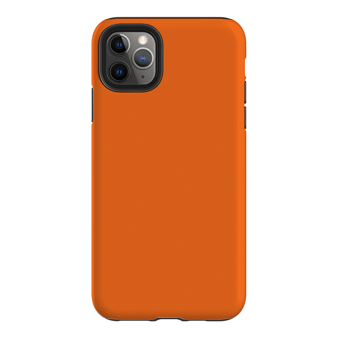 Bright Orange Matte Case Matte Phone Cases iPhone 11 Pro Max / Armoured by The Dairy - The Dairy