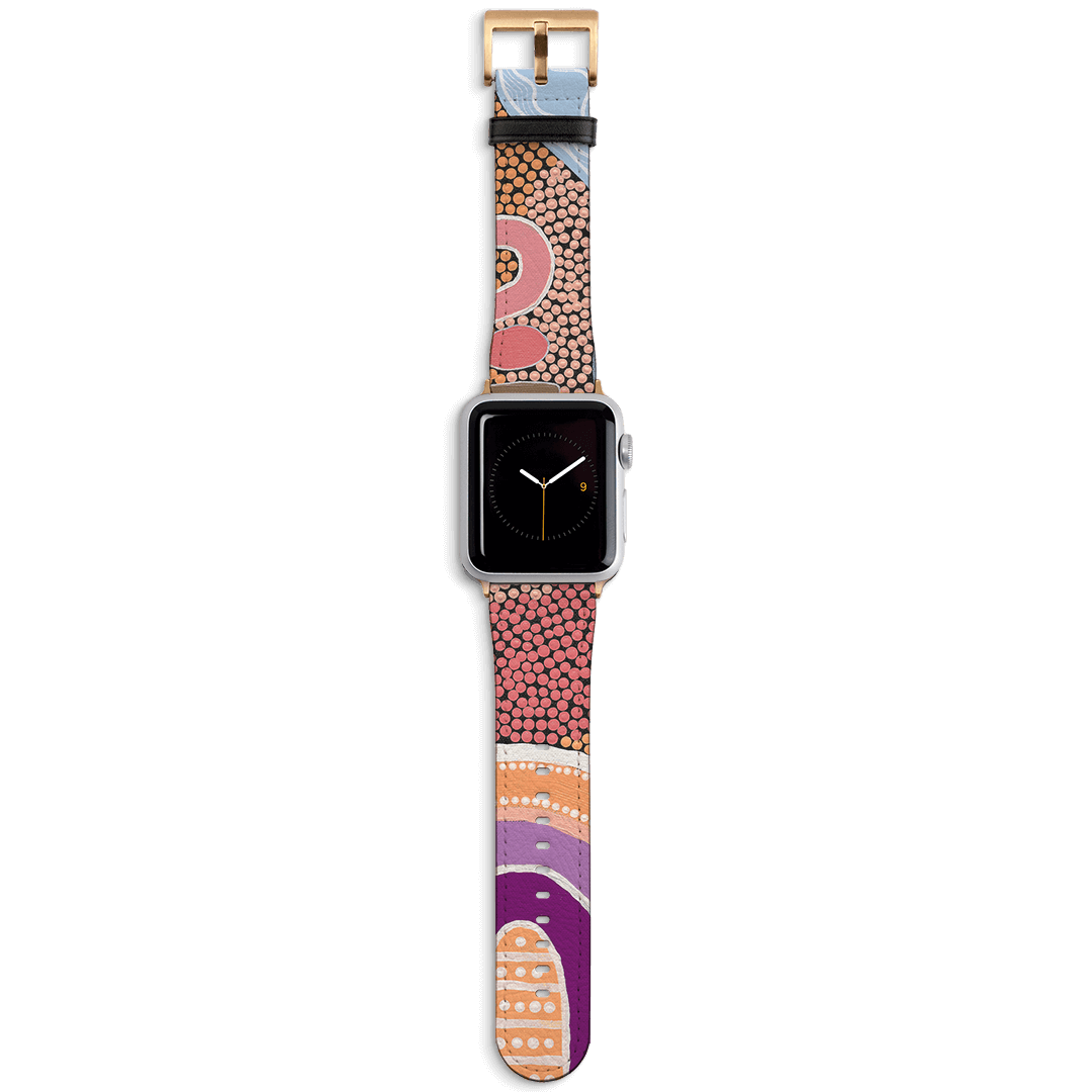 Burn Off Apple Watch Band Watch Strap 38/40 MM Gold by Nardurna - The Dairy