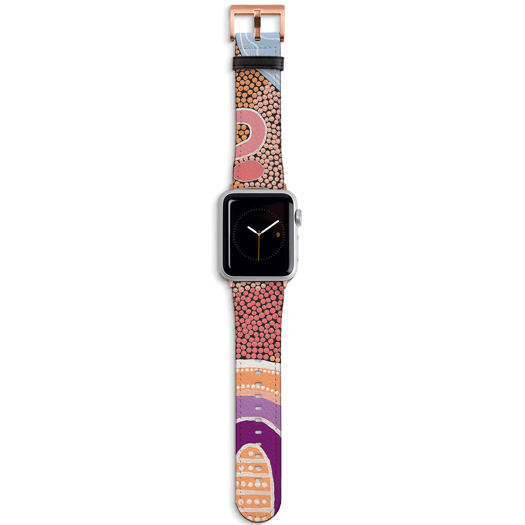 Burn Off Apple Watch Band Watch Strap 38/40 MM Rose Gold by Nardurna - The Dairy