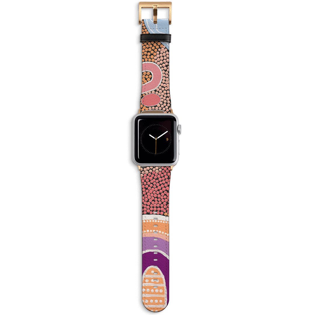 Burn Off Apple Watch Band Watch Strap 42/44 MM Gold by Nardurna - The Dairy