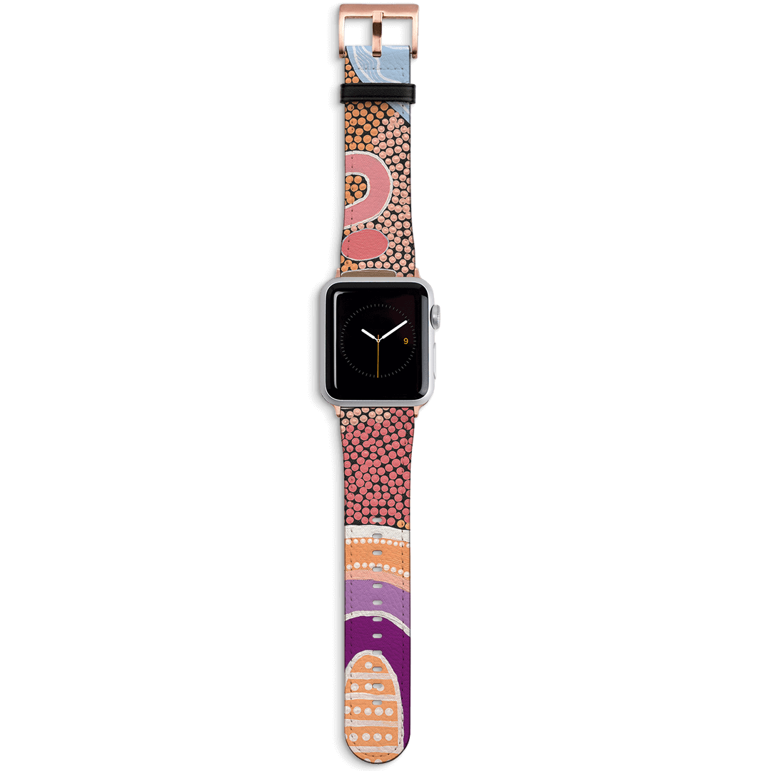 Burn Off Apple Watch Band Watch Strap 42/44 MM Rose Gold by Nardurna - The Dairy