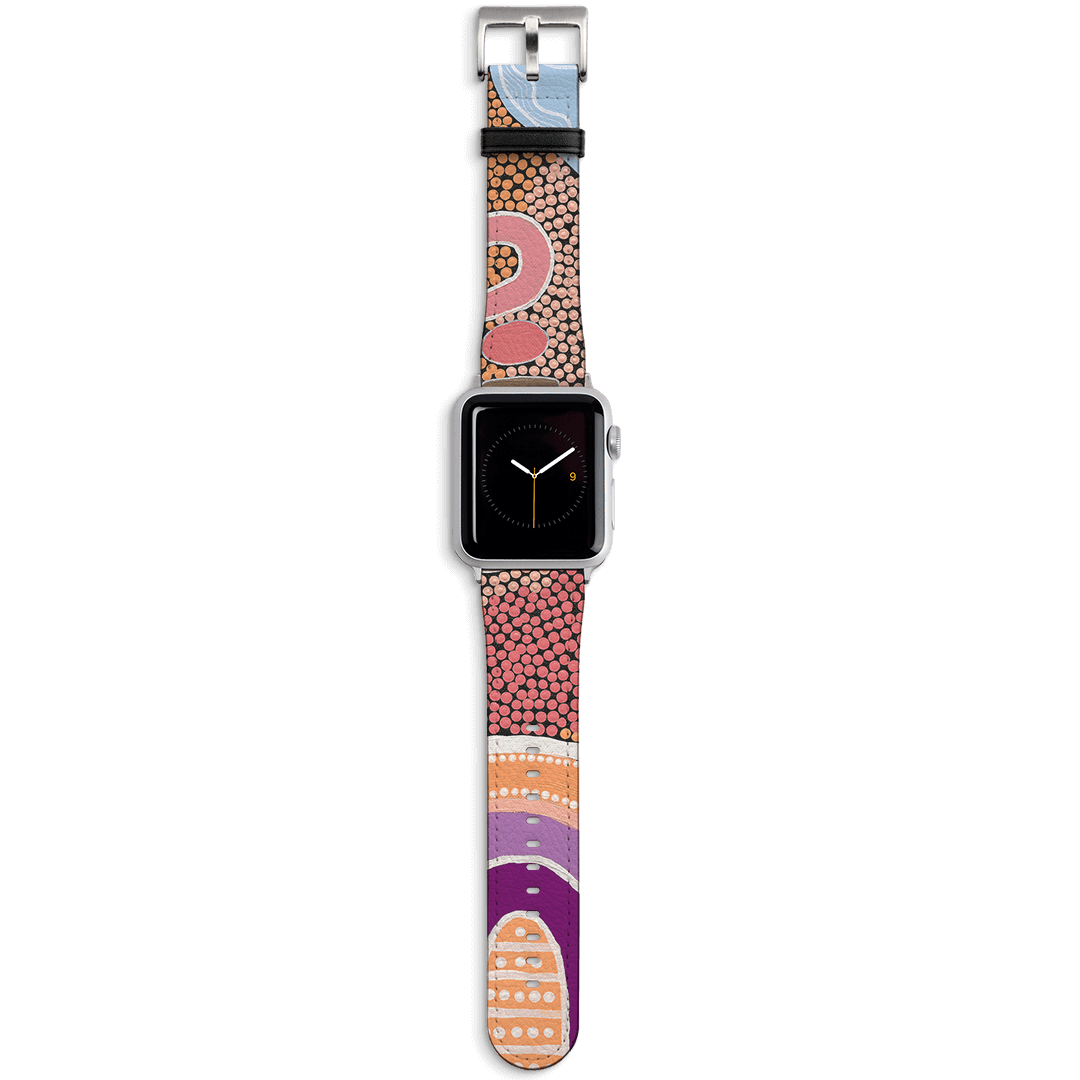 Burn Off Apple Watch Band Watch Strap 42/44 MM Silver by Nardurna - The Dairy