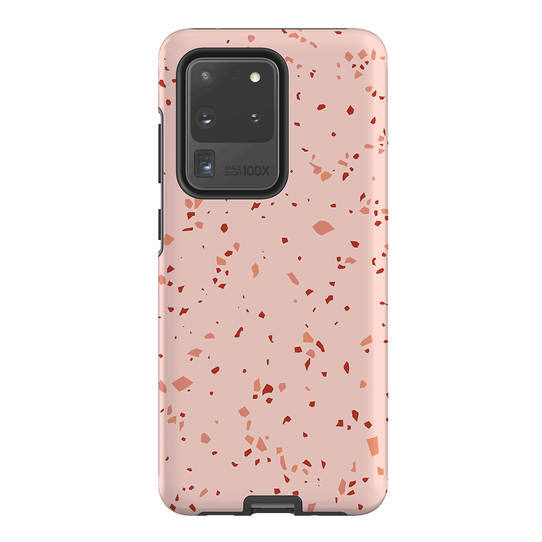 Capri Terrazzo Printed Phone Cases Samsung Galaxy S20 Ultra / Armoured by The Dairy - The Dairy