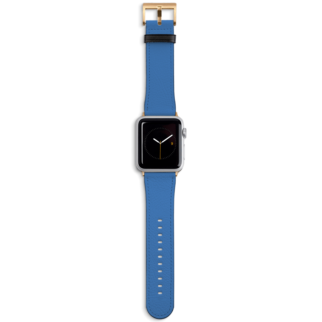 Cobalt Apple Watch Band Watch Strap 38/40 MM Gold by The Dairy - The Dairy