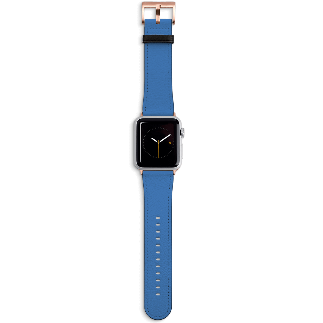 Cobalt Apple Watch Band Watch Strap 42/44 MM Rose Gold by The Dairy - The Dairy