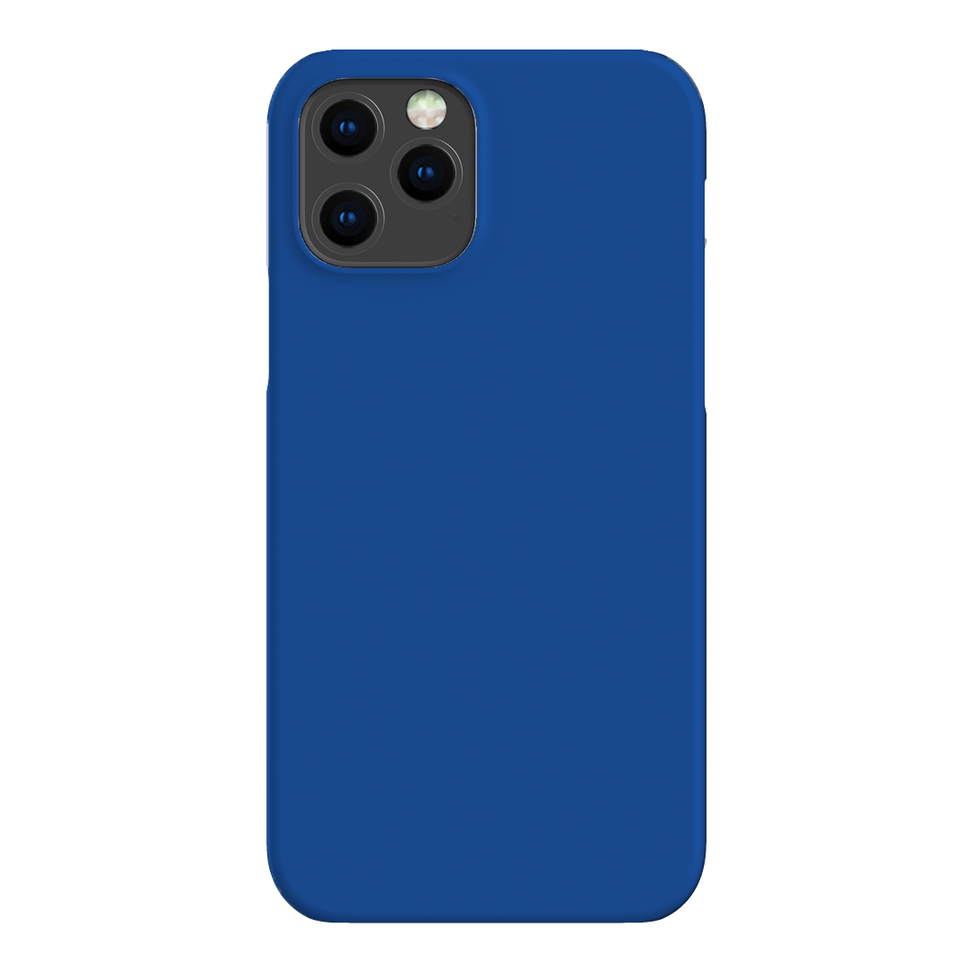 Cobalt Matte Case Matte Phone Cases iPhone 12 Pro Max / Snap by The Dairy - The Dairy