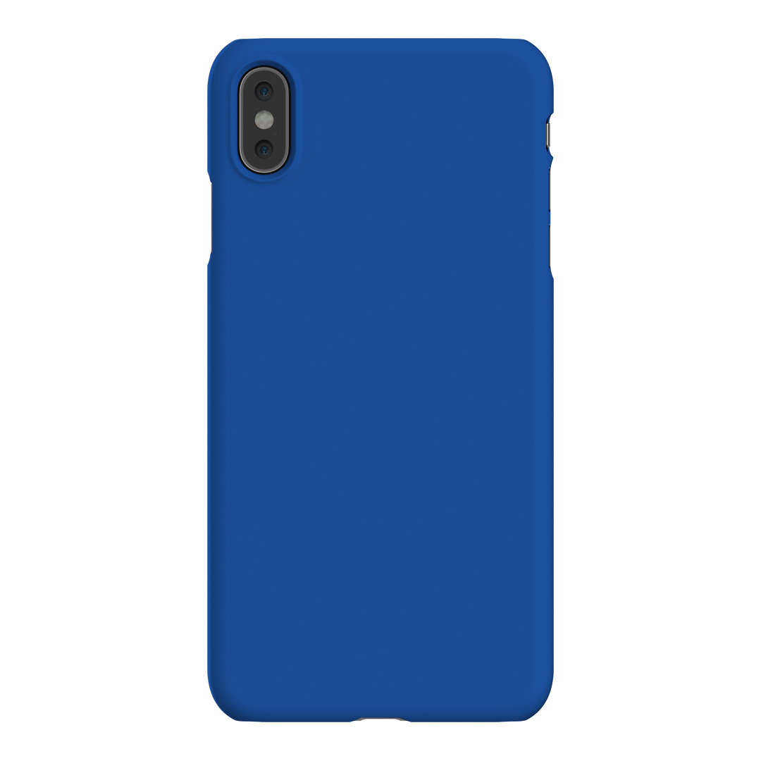 Cobalt Matte Case Matte Phone Cases iPhone XS Max / Snap by The Dairy - The Dairy