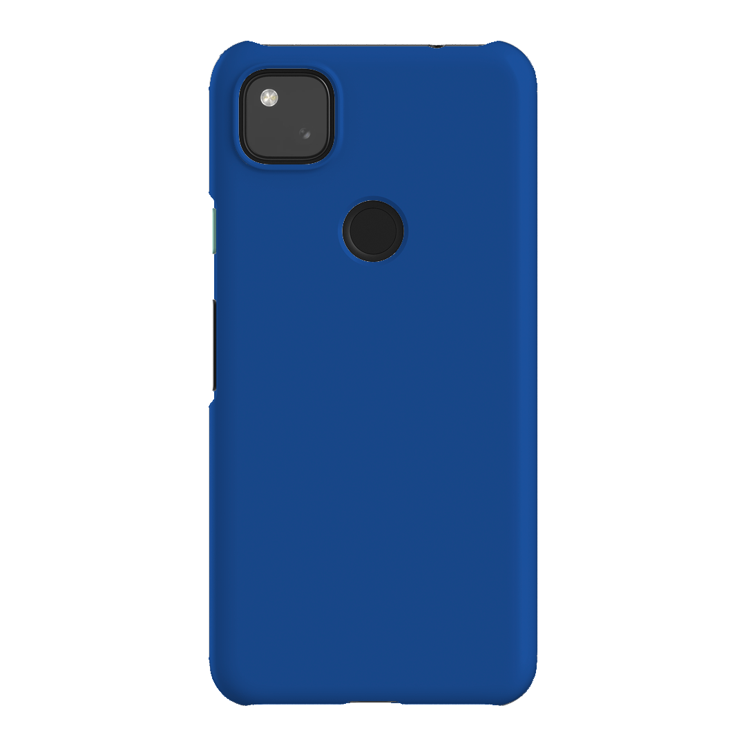 Cobalt Matte Case Matte Phone Cases Google Pixel 4A 4G / Snap by The Dairy - The Dairy