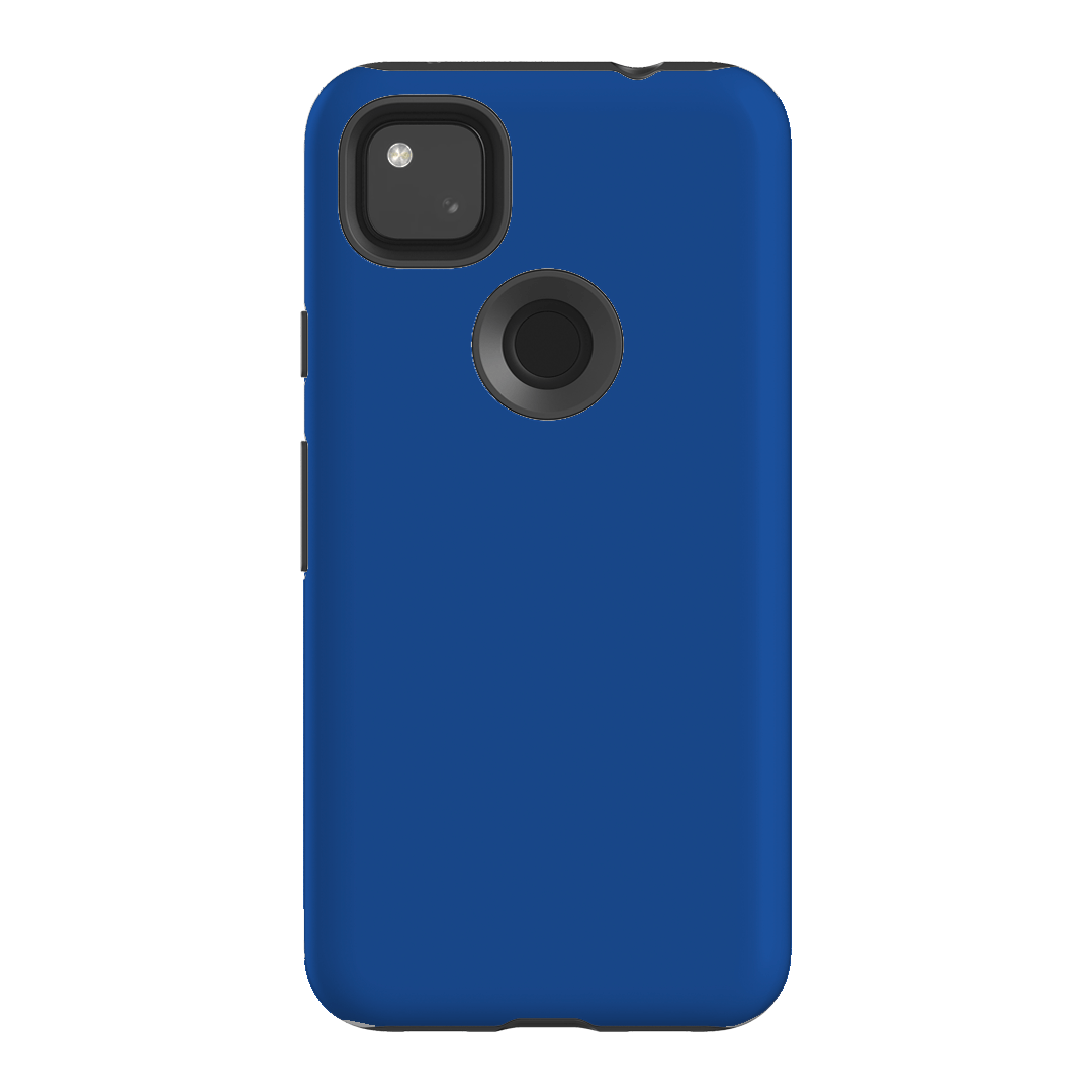 Cobalt Matte Case Matte Phone Cases Google Pixel 4A 4G / Armoured by The Dairy - The Dairy
