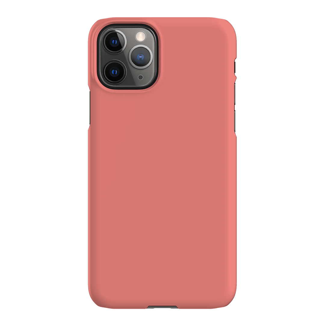 Dark Blush Matte Case Matte Phone Cases iPhone 11 Pro Max / Snap by The Dairy - The Dairy