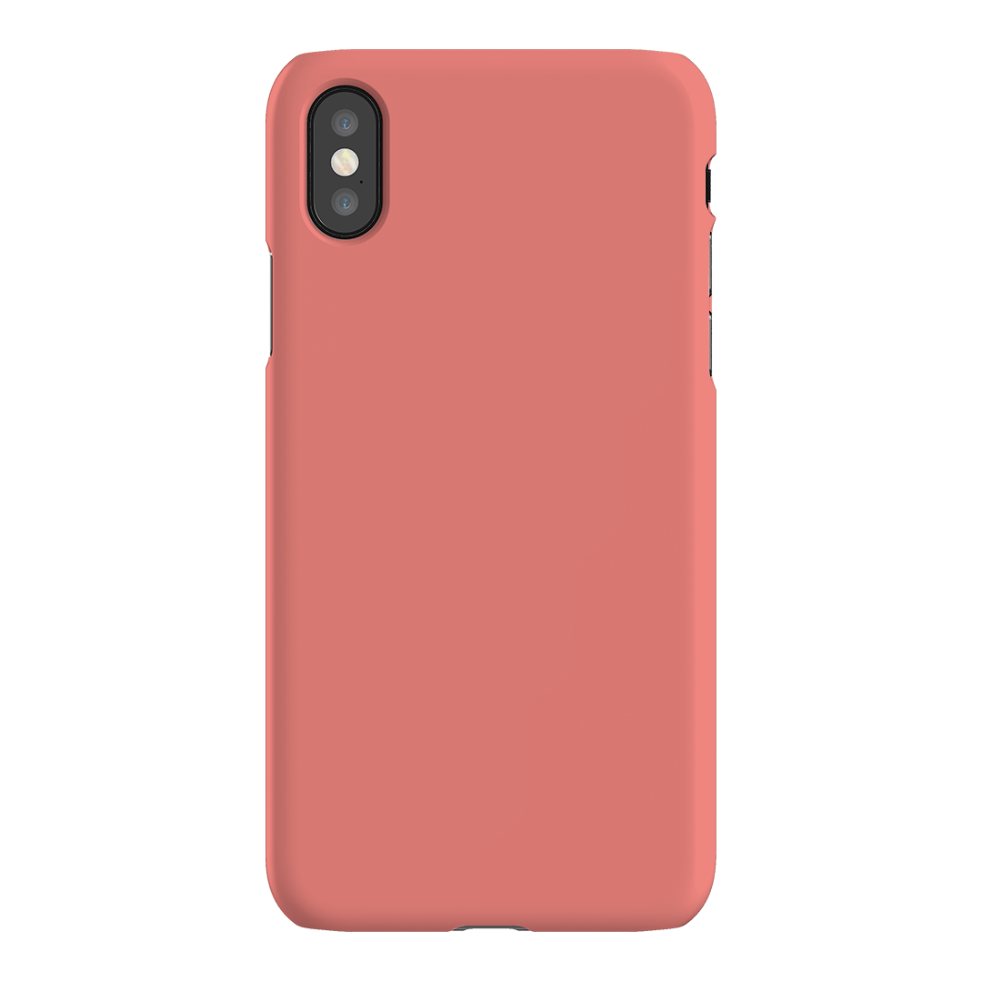 Dark Blush Matte Case Matte Phone Cases iPhone XS / Snap by The Dairy - The Dairy