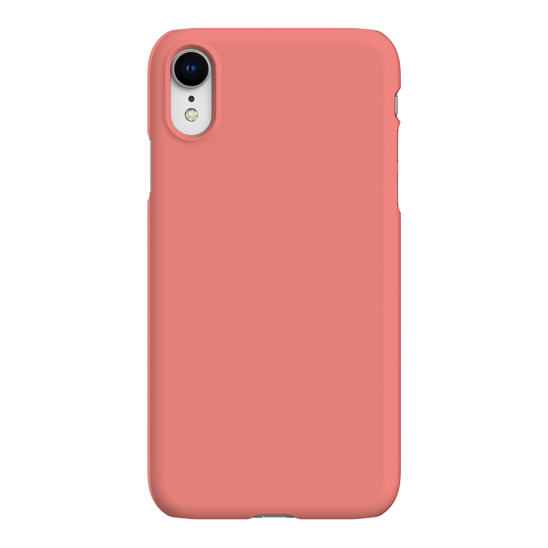 Dark Blush Matte Case Matte Phone Cases iPhone XR / Snap by The Dairy - The Dairy