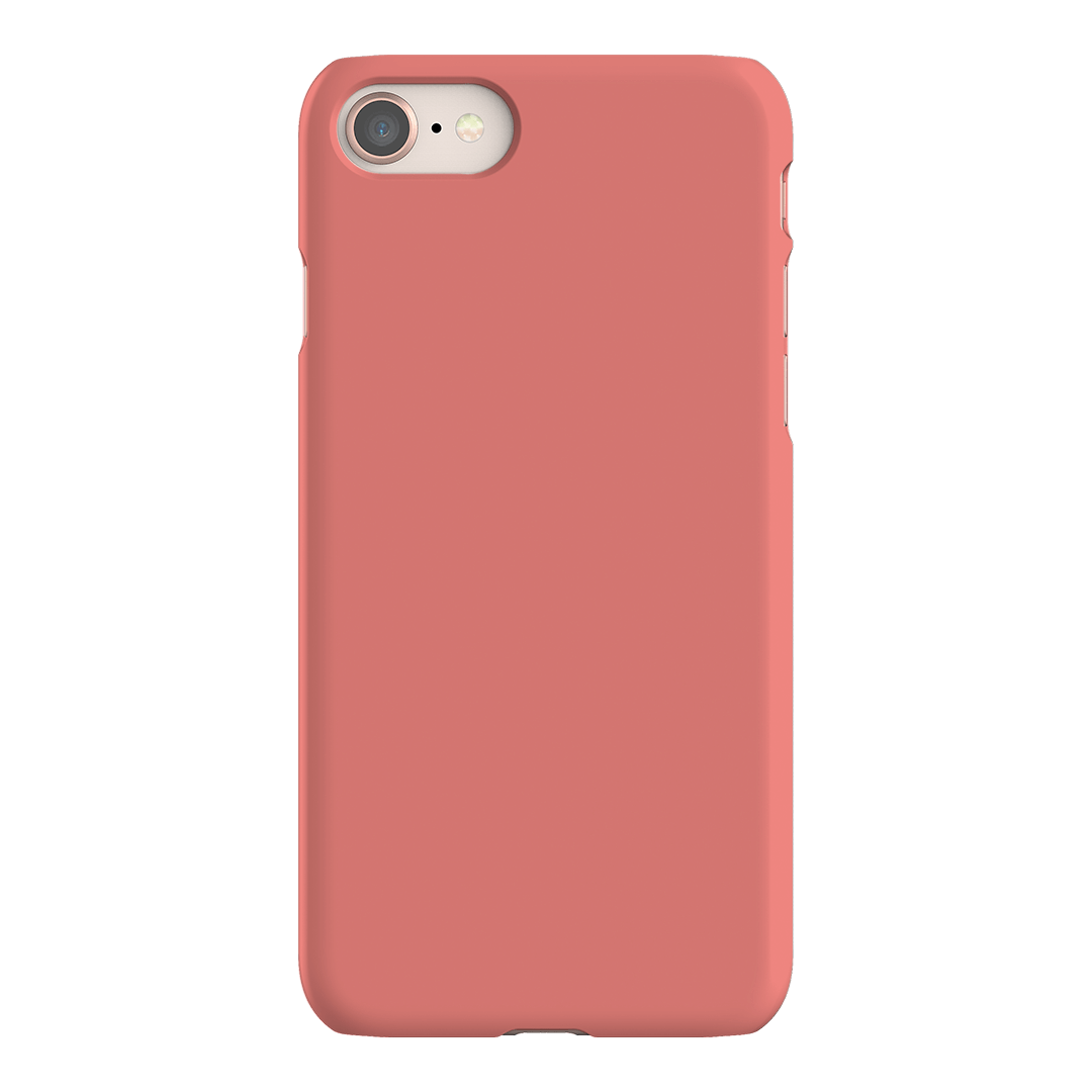 Dark Blush Matte Case Matte Phone Cases iPhone 8 / Snap by The Dairy - The Dairy