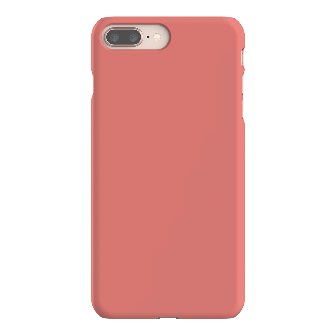 Dark Blush Matte Case Matte Phone Cases iPhone 8 Plus / Snap by The Dairy - The Dairy