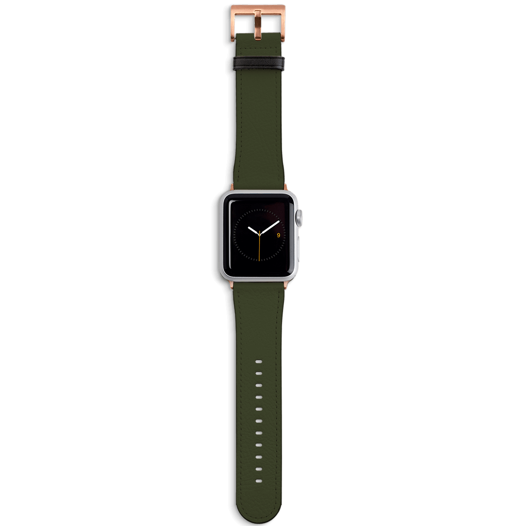 Evergreen Apple Watch Band Watch Strap 38/40 MM Rose Gold by The Dairy - The Dairy