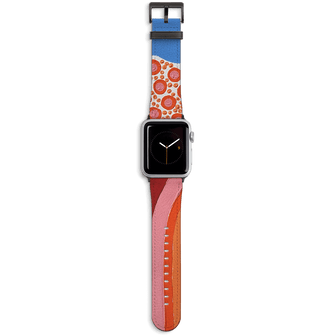 Hills Apple Watch Band Watch Strap 38/40 MM Black by Nardurna - The Dairy