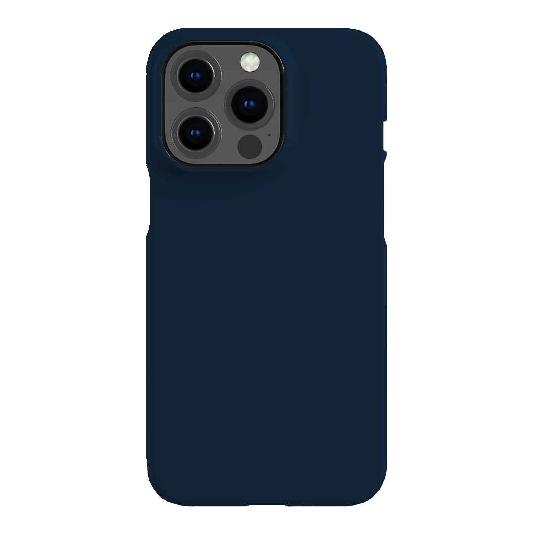 Indigo Matte Case Matte Phone Cases iPhone 13 Pro / Snap by The Dairy - The Dairy