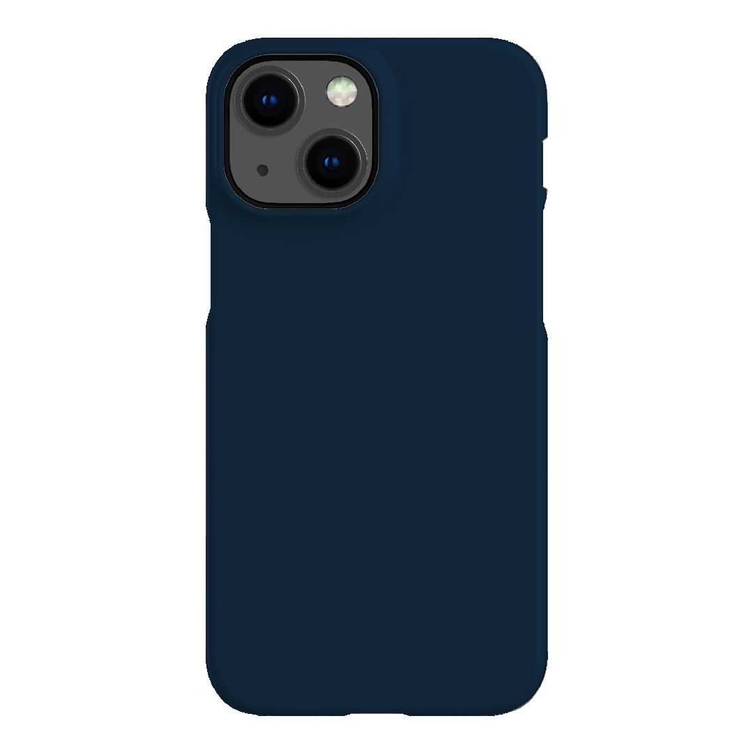 Indigo Matte Case Matte Phone Cases iPhone 13 Mini / Snap by The Dairy - The Dairy