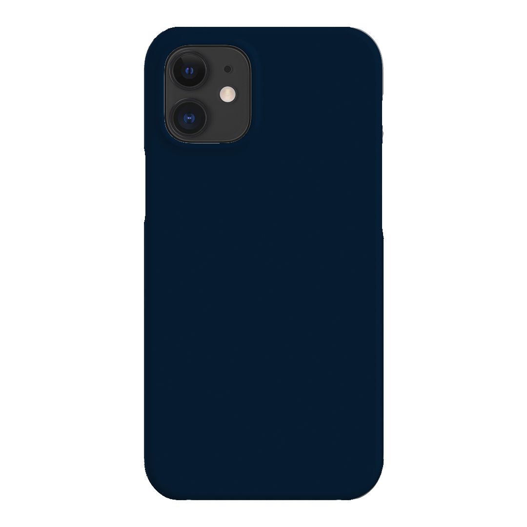 Indigo Matte Case Matte Phone Cases iPhone 12 / Snap by The Dairy - The Dairy