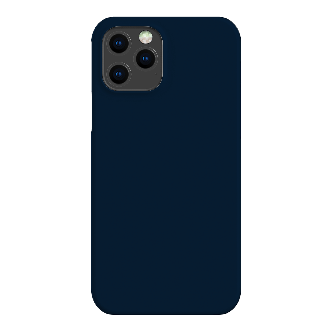 Indigo Matte Case Matte Phone Cases iPhone 12 Pro / Snap by The Dairy - The Dairy