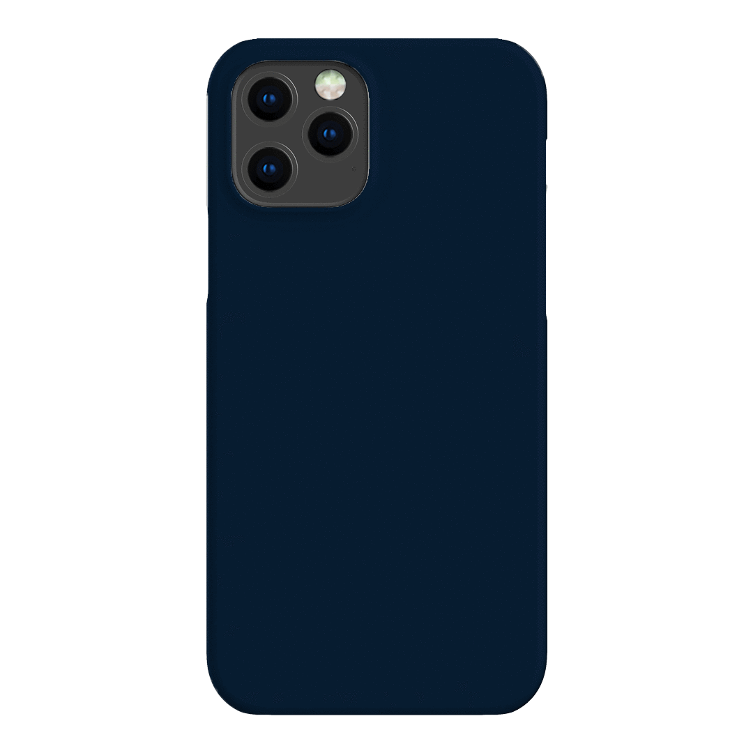 Indigo Matte Case Matte Phone Cases iPhone 12 Pro Max / Snap by The Dairy - The Dairy