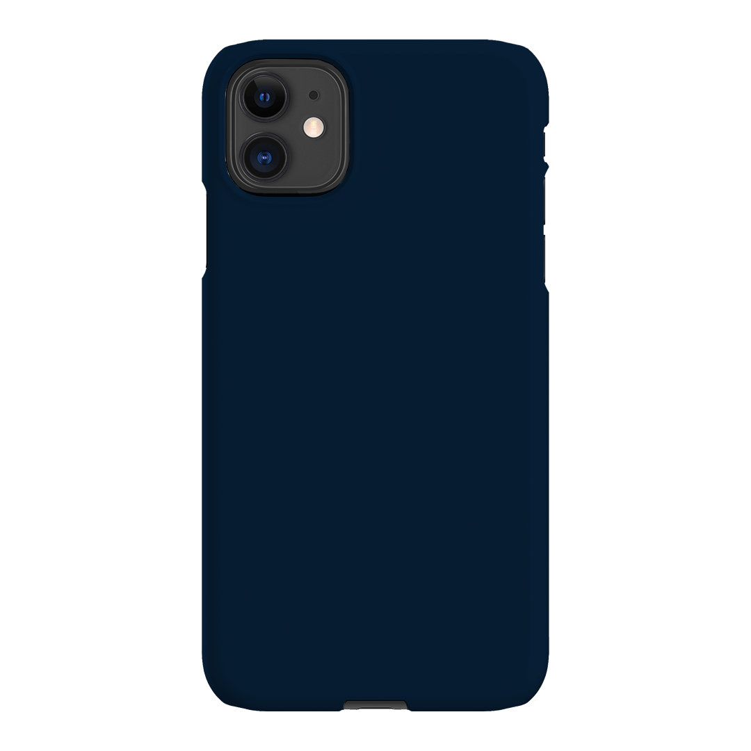 Indigo Matte Case Matte Phone Cases iPhone 11 / Snap by The Dairy - The Dairy