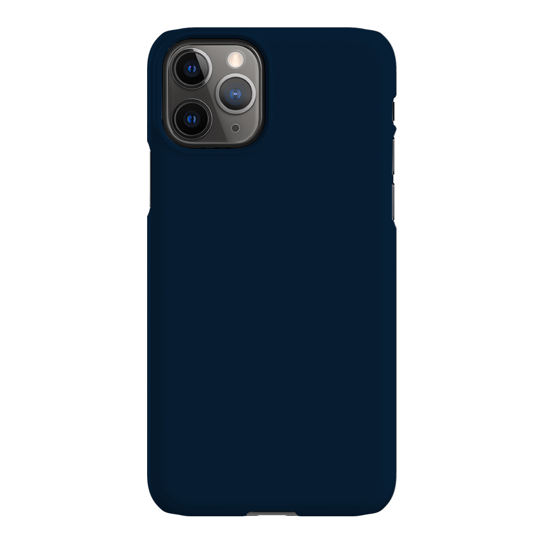 Indigo Matte Case Matte Phone Cases iPhone 11 Pro / Snap by The Dairy - The Dairy
