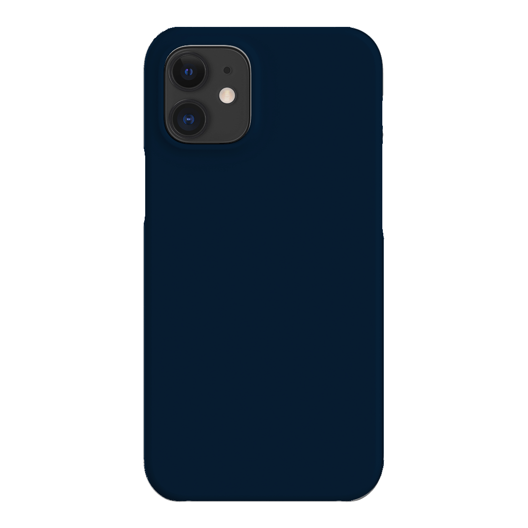 Indigo Matte Case Matte Phone Cases iPhone 12 Mini / Snap by The Dairy - The Dairy