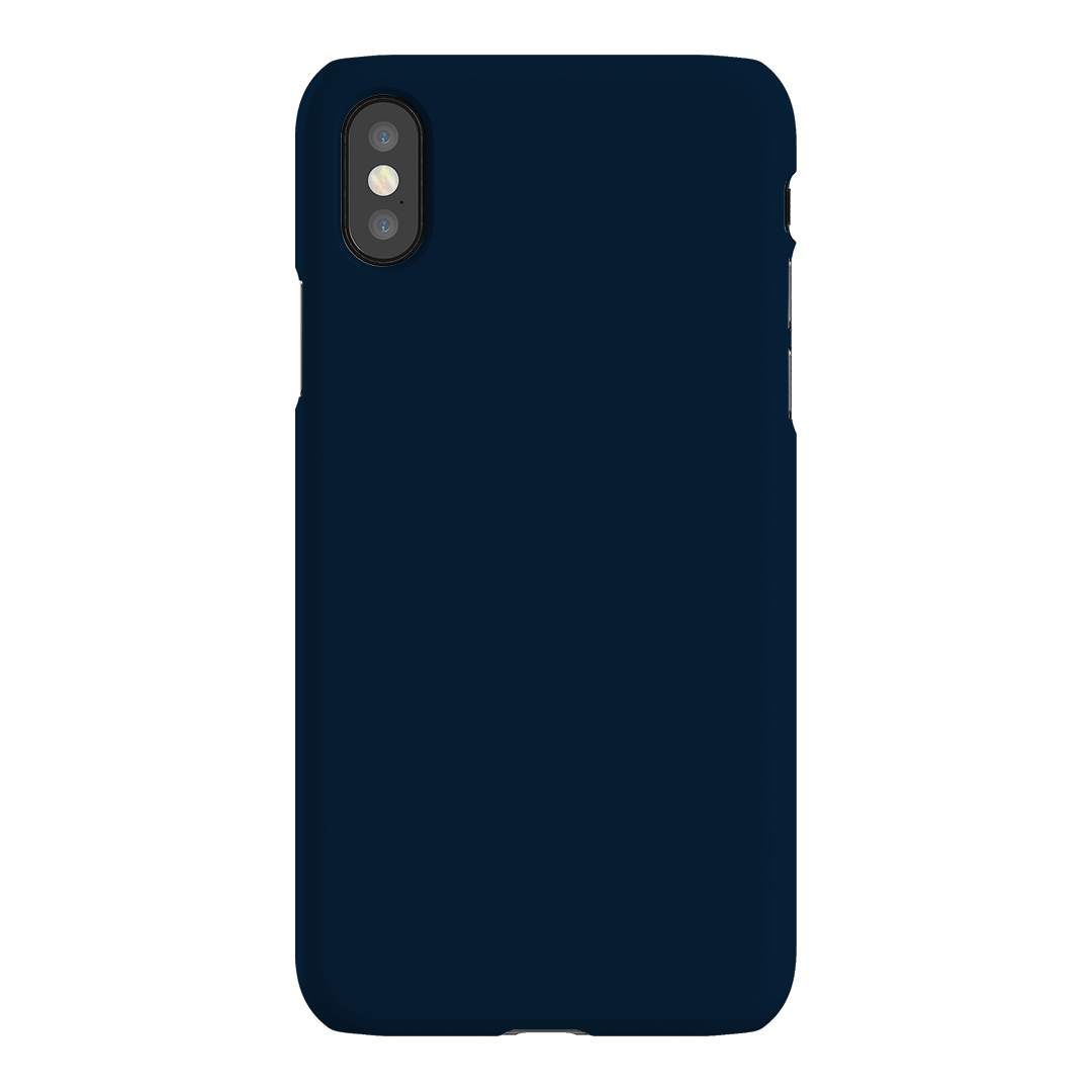 Indigo Matte Case Matte Phone Cases iPhone XS / Snap by The Dairy - The Dairy