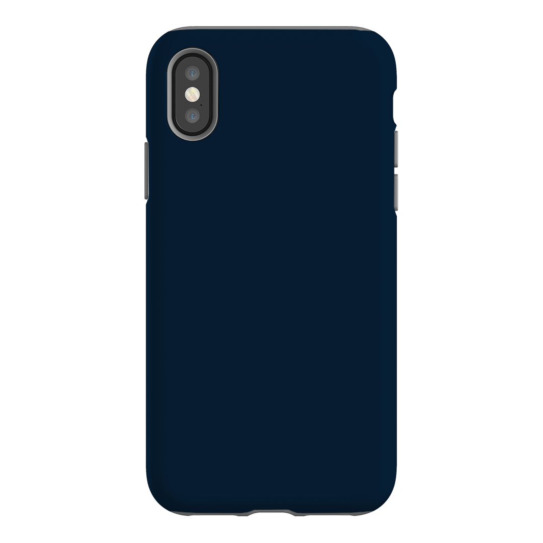 Indigo Matte Case Matte Phone Cases iPhone XS / Armoured by The Dairy - The Dairy