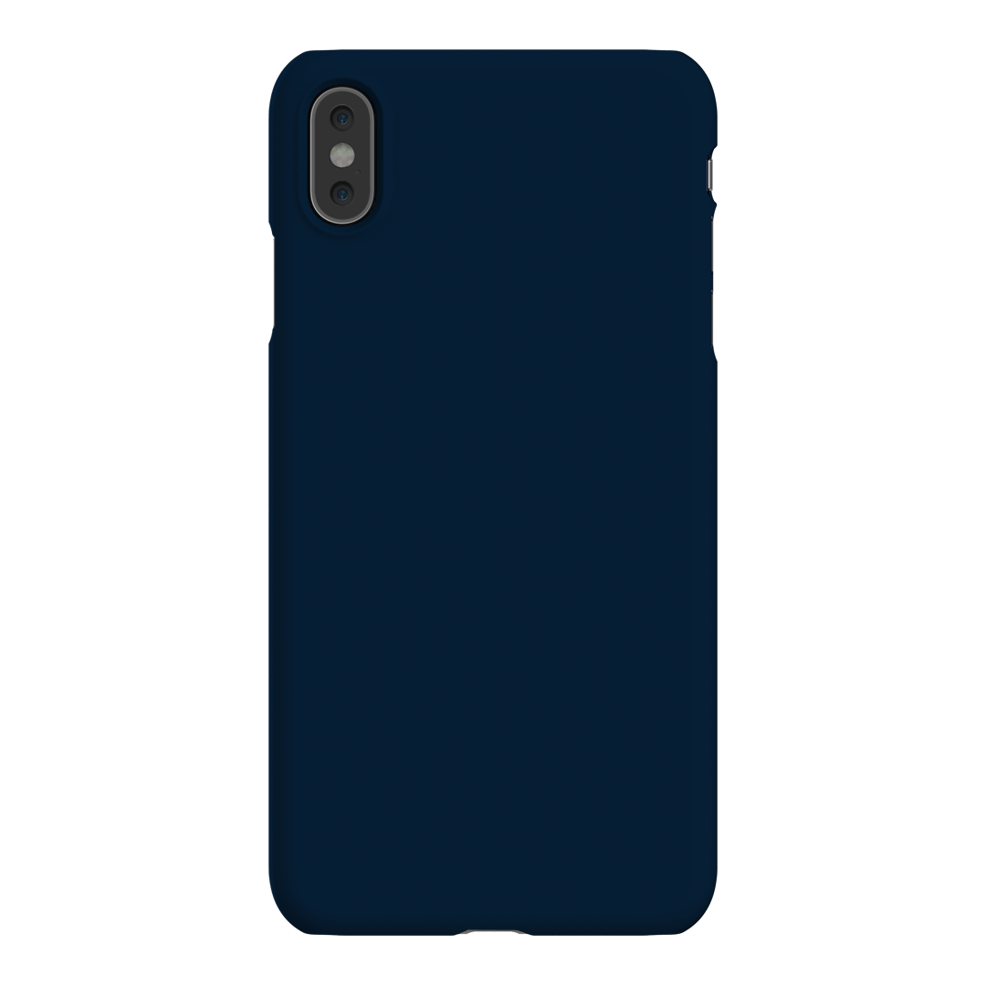 Indigo Matte Case Matte Phone Cases iPhone XS Max / Snap by The Dairy - The Dairy
