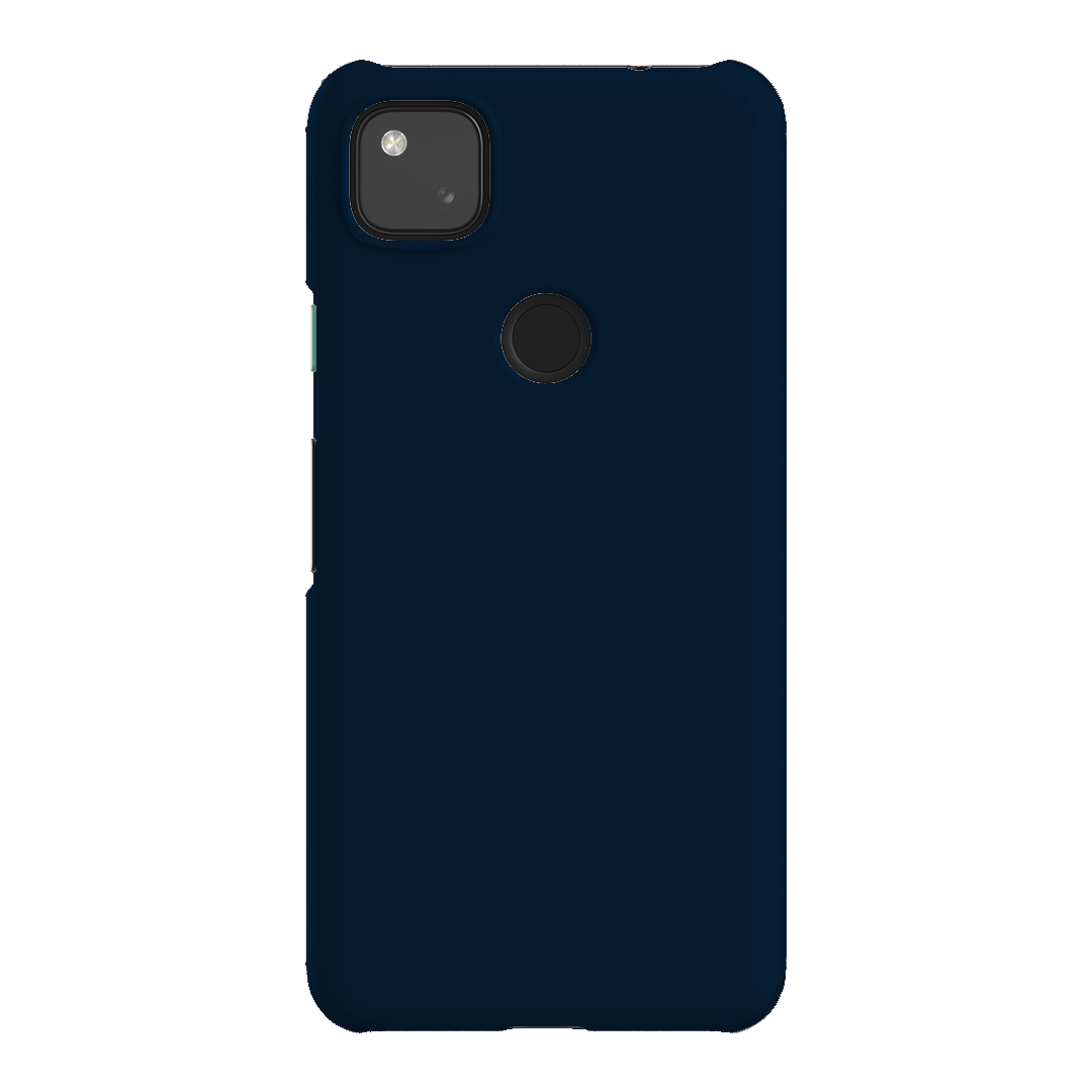 Indigo Matte Case Matte Phone Cases Google Pixel 4A 4G / Snap by The Dairy - The Dairy