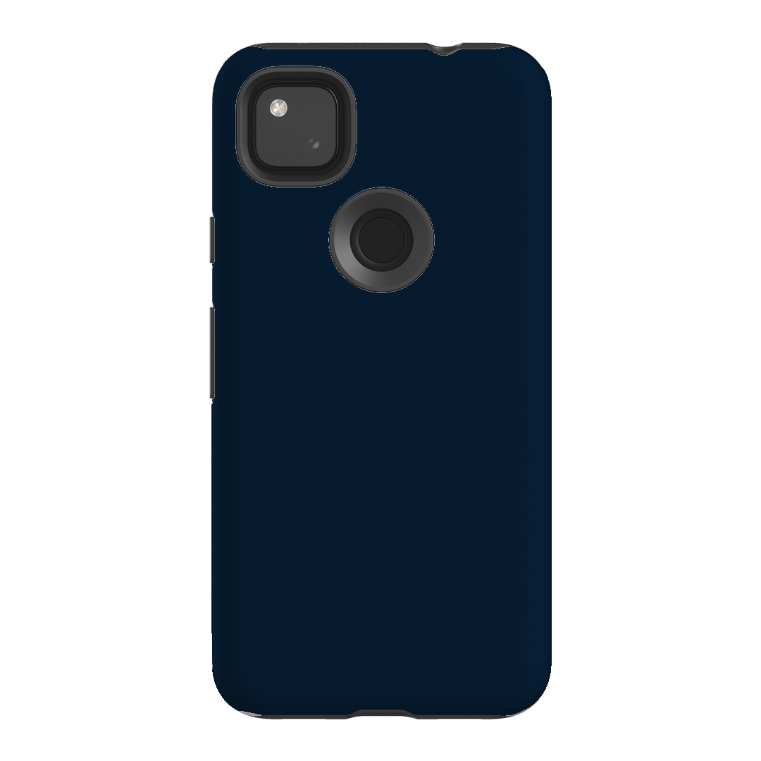Indigo Matte Case Matte Phone Cases Google Pixel 4A 4G / Armoured by The Dairy - The Dairy