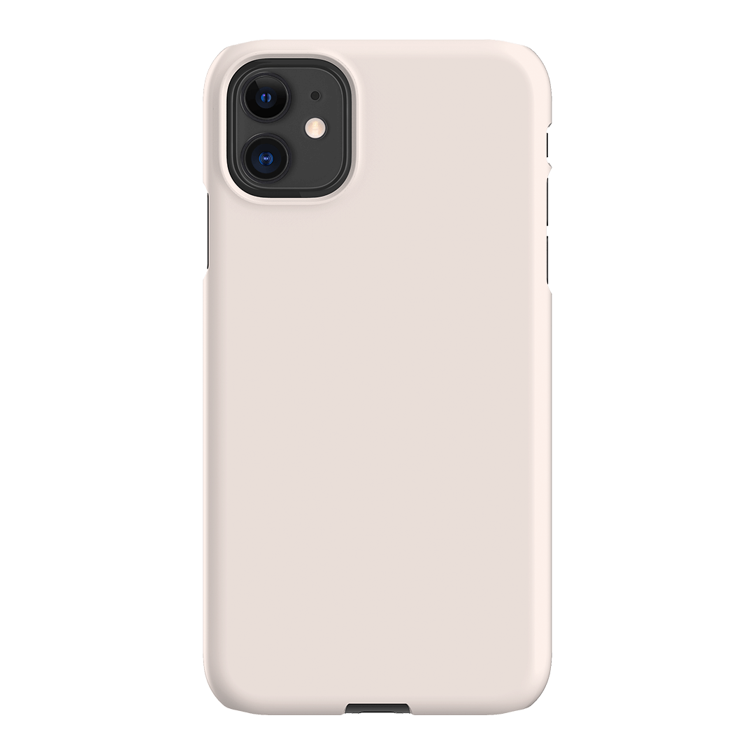 Light Blush Matte Case Matte Phone Cases iPhone 11 / Snap by The Dairy - The Dairy