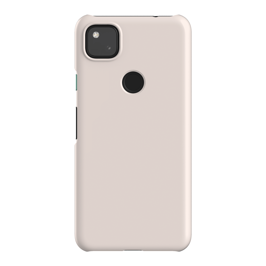 Light Blush Matte Case Matte Phone Cases Google Pixel 4A 4G / Snap by The Dairy - The Dairy