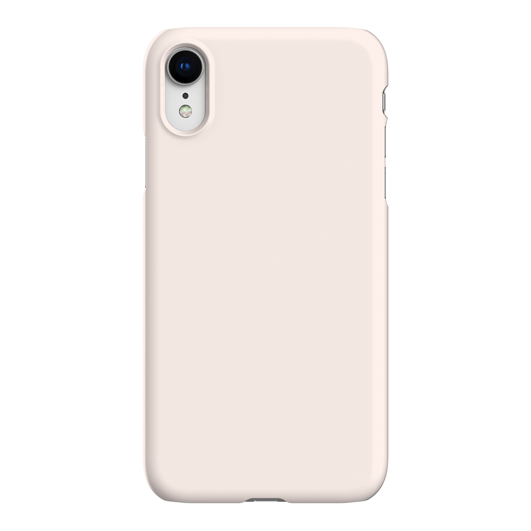 Light Blush Matte Case Matte Phone Cases iPhone XR / Snap by The Dairy - The Dairy