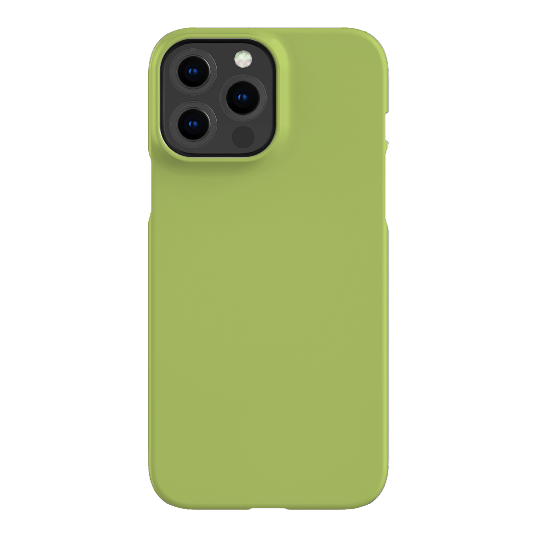 Lime Matte Case Matte Phone Cases iPhone 13 Pro Max / Snap by The Dairy - The Dairy
