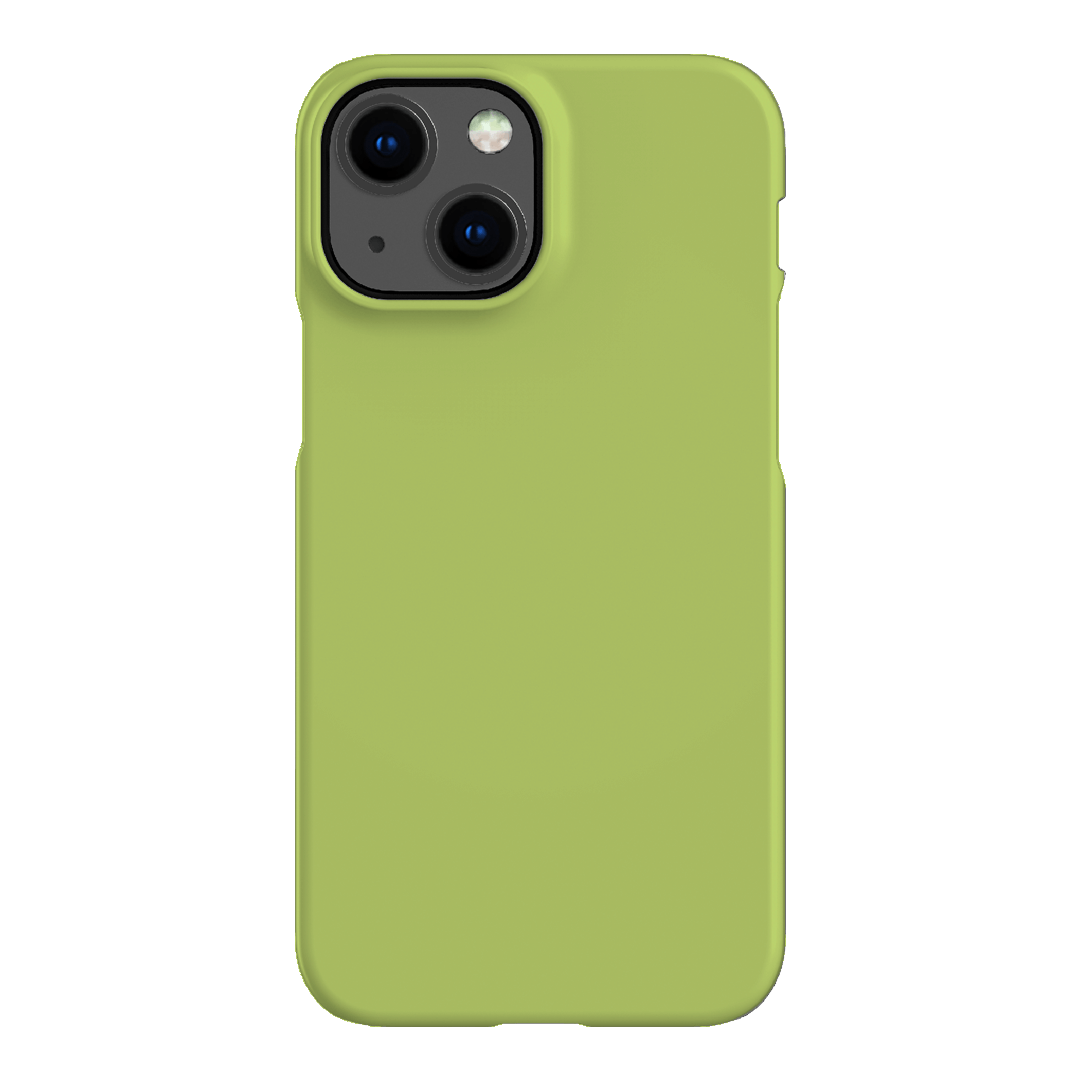 Lime Matte Case Matte Phone Cases iPhone 13 Mini / Snap by The Dairy - The Dairy