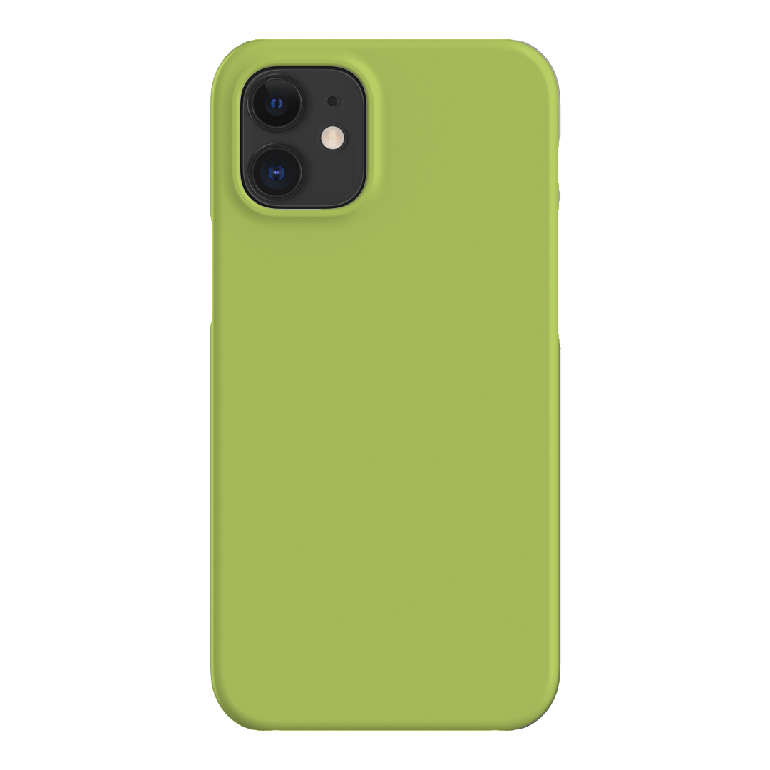 Lime Matte Case Matte Phone Cases iPhone 12 / Snap by The Dairy - The Dairy