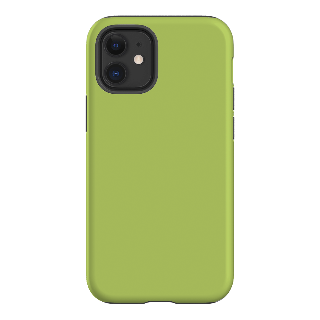 Lime Matte Case Matte Phone Cases iPhone 12 / Armoured by The Dairy - The Dairy