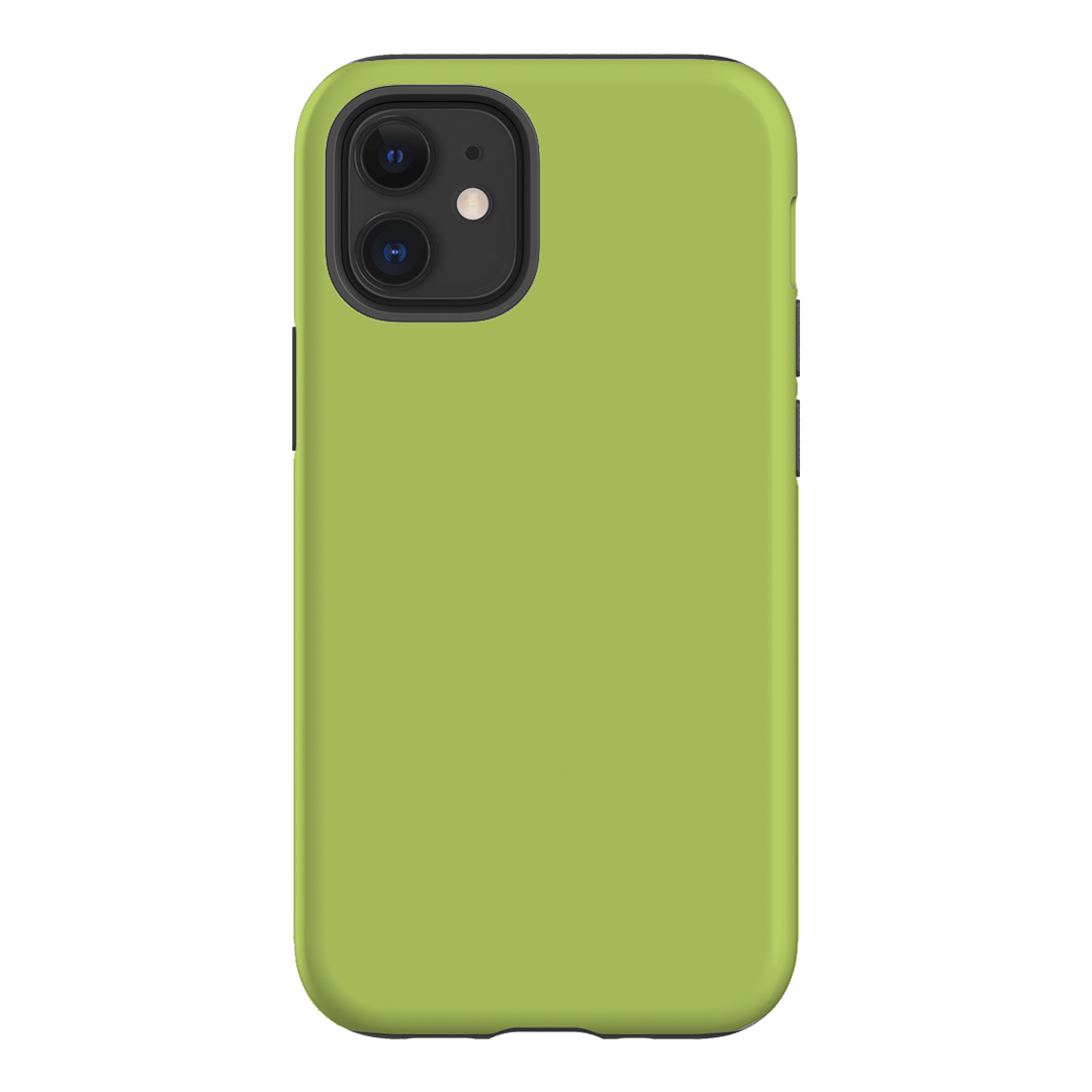 Lime Matte Case Matte Phone Cases iPhone 12 Mini / Armoured by The Dairy - The Dairy