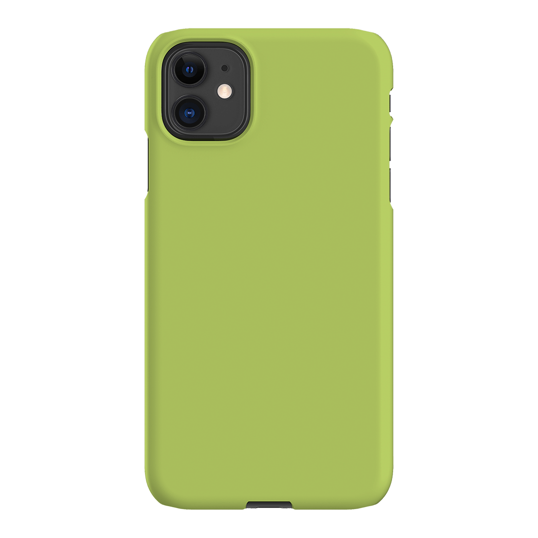 Lime Matte Case Matte Phone Cases iPhone 11 / Snap by The Dairy - The Dairy