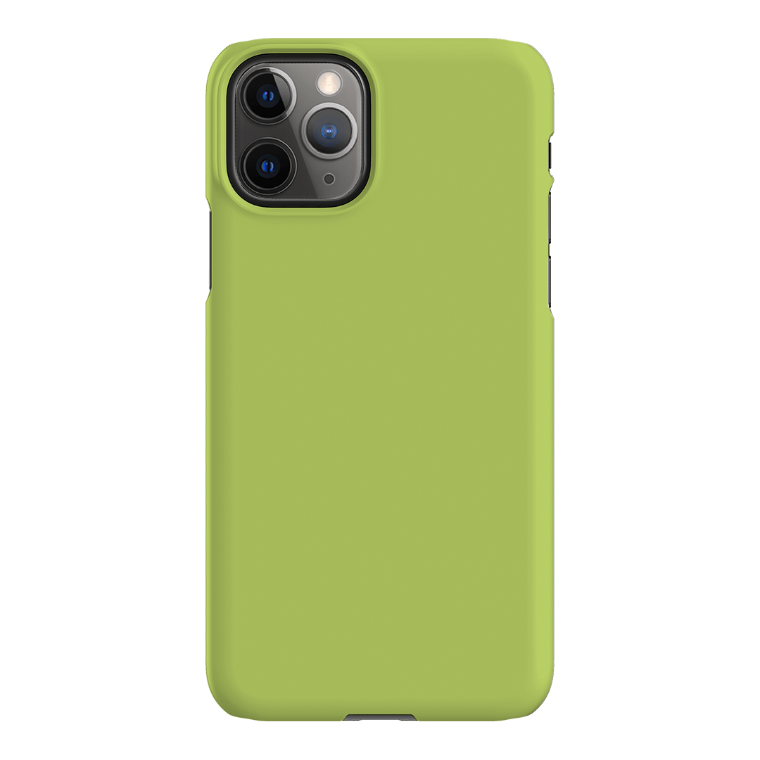 Lime Matte Case Matte Phone Cases iPhone 11 Pro / Snap by The Dairy - The Dairy