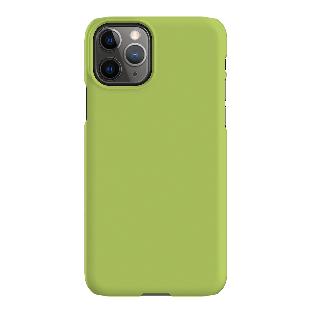 Lime Matte Case Matte Phone Cases iPhone 11 Pro Max / Snap by The Dairy - The Dairy