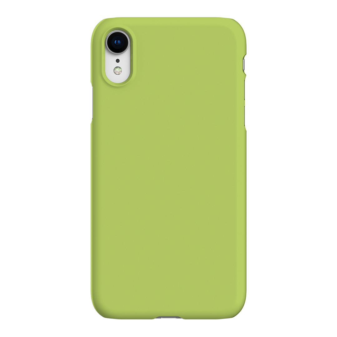 Lime Matte Case Matte Phone Cases iPhone XR / Snap by The Dairy - The Dairy