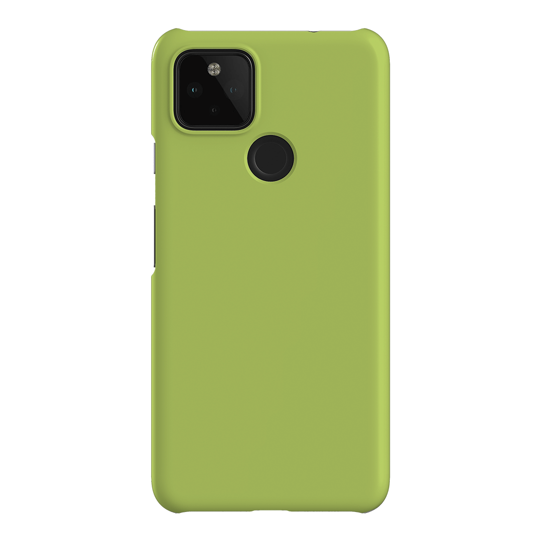 Lime Matte Case Matte Phone Cases Google Pixel 4A 5G / Snap by The Dairy - The Dairy