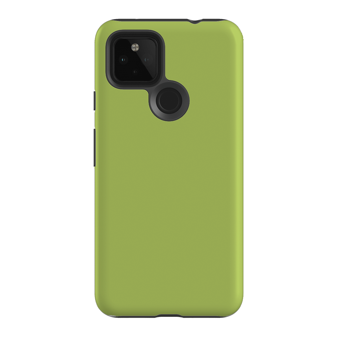 Lime Matte Case Matte Phone Cases Google Pixel 4A 5G / Armoured by The Dairy - The Dairy