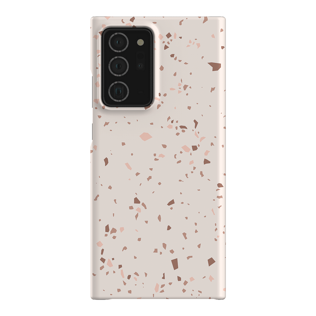 Neutral Terrazzo Printed Phone Cases Samsung Galaxy Note 20 Ultra / Snap by The Dairy - The Dairy